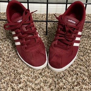 Red and White Addidas